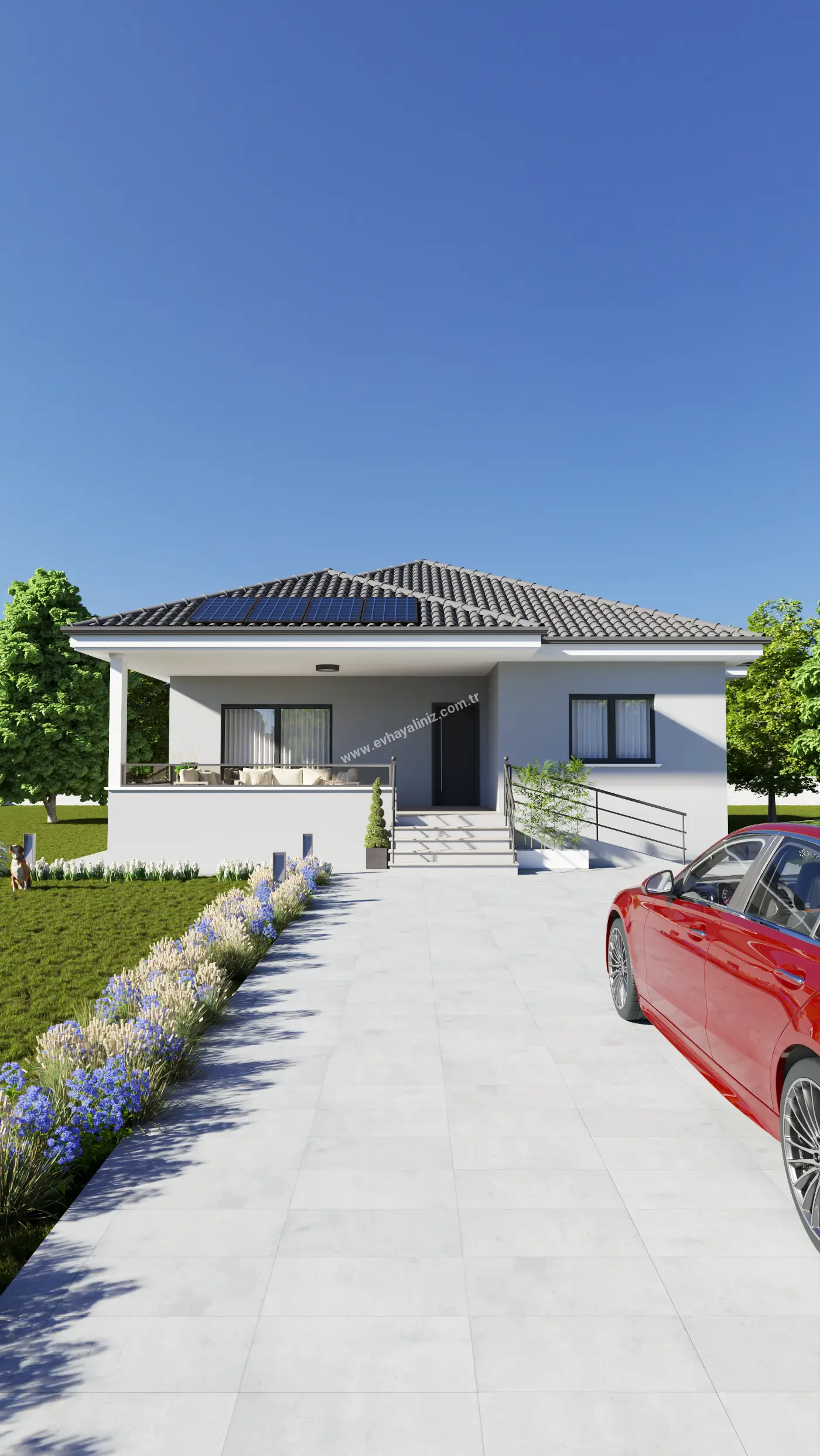 144 m² Tek Katlı Anahtar Teslim Müstakil Ev